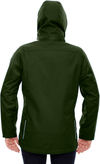 Am image of a Custom Core 365 Ladies' Region 3 in 1 Jacket with Fleece Liner in Forest!