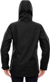 Am image of a Custom Core 365 Ladies' Region 3 in 1 Jacket with Fleece Liner in Black!