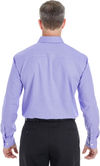 Am image of a Custom Devon & Jones Men's Crown Collection Royal Dobby Shirt in Grape!