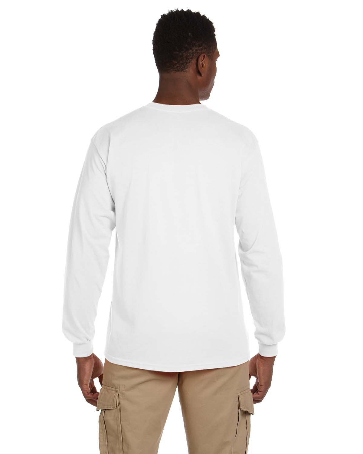 Gildan 2410 - Ultra Cotton® Long Sleeve Pocket T-Shirt