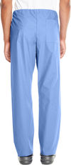 Am image of a Custom Harriton Adult Restore 4.9 oz. Scrub Bottom in Ciel Blue!