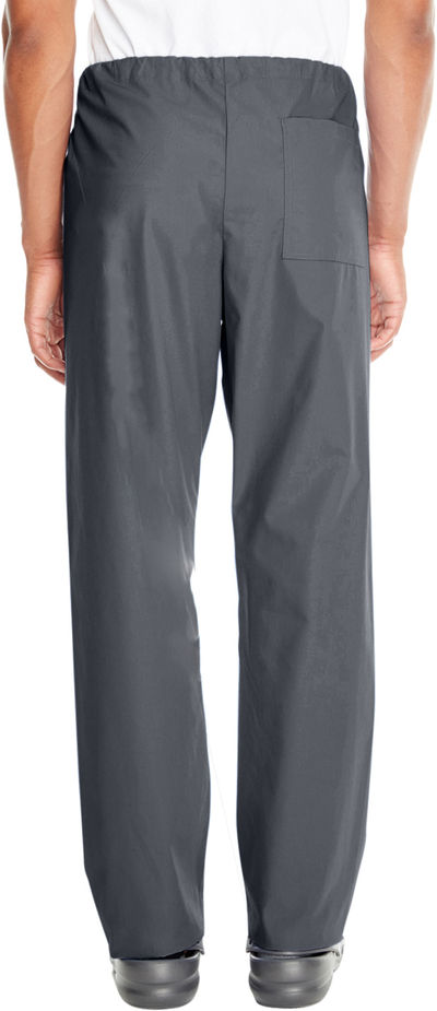 Am image of a Custom Harriton Adult Restore 4.9 oz. Scrub Bottom in Dark Charcoal!