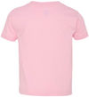 Am image of a Custom Rabbit Skins Cotton Jersey T Shirt in Pink!