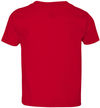 Am image of a Custom Rabbit Skins Cotton Jersey T Shirt in Red!
