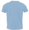 Am image of a Custom Rabbit Skins Cotton Jersey T Shirt in Light Blue!