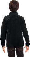 Am image of a Custom Team 365 Youth Campus Microfleece Jacket in Black!