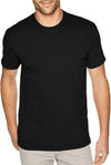 Am image of a Custom Next Level Men's Sueded Crew in Black!