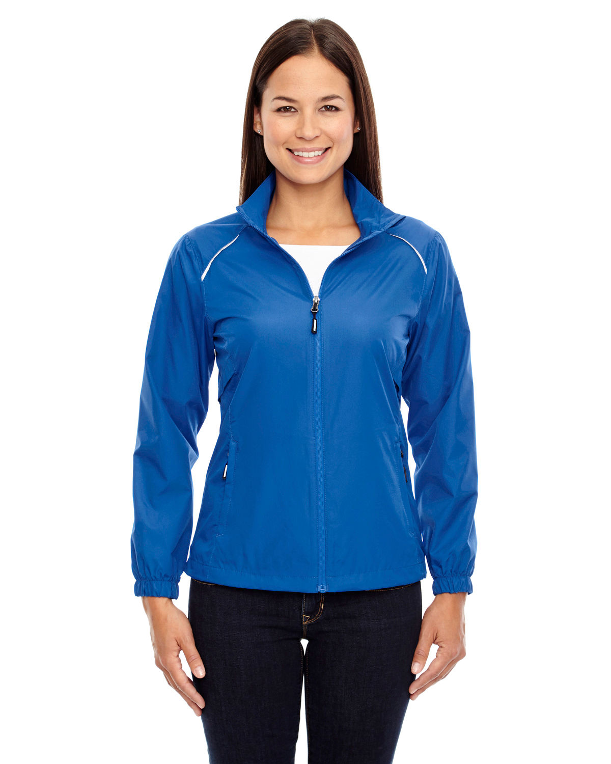 Core 365 Motivate Unlined Lightweight Ladies Jacket in True Royal