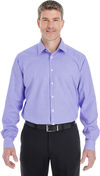 Am image of a Custom Devon & Jones Men's Crown Collection Royal Dobby Shirt in Grape!