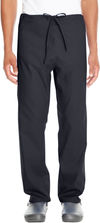 Am image of a Custom Harriton Adult Restore 4.9 oz. Scrub Bottom in Black!