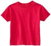 Am image of a Custom Rabbit Skins Cotton Jersey T Shirt in Red!