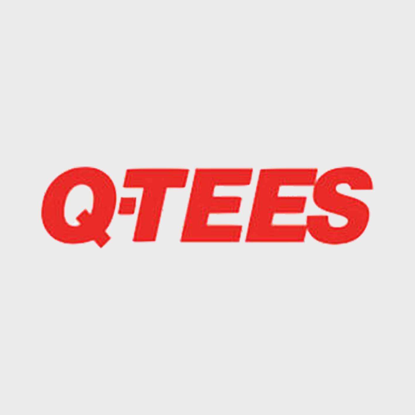Image of the Q-Tees brand you can screen print and embroider on
