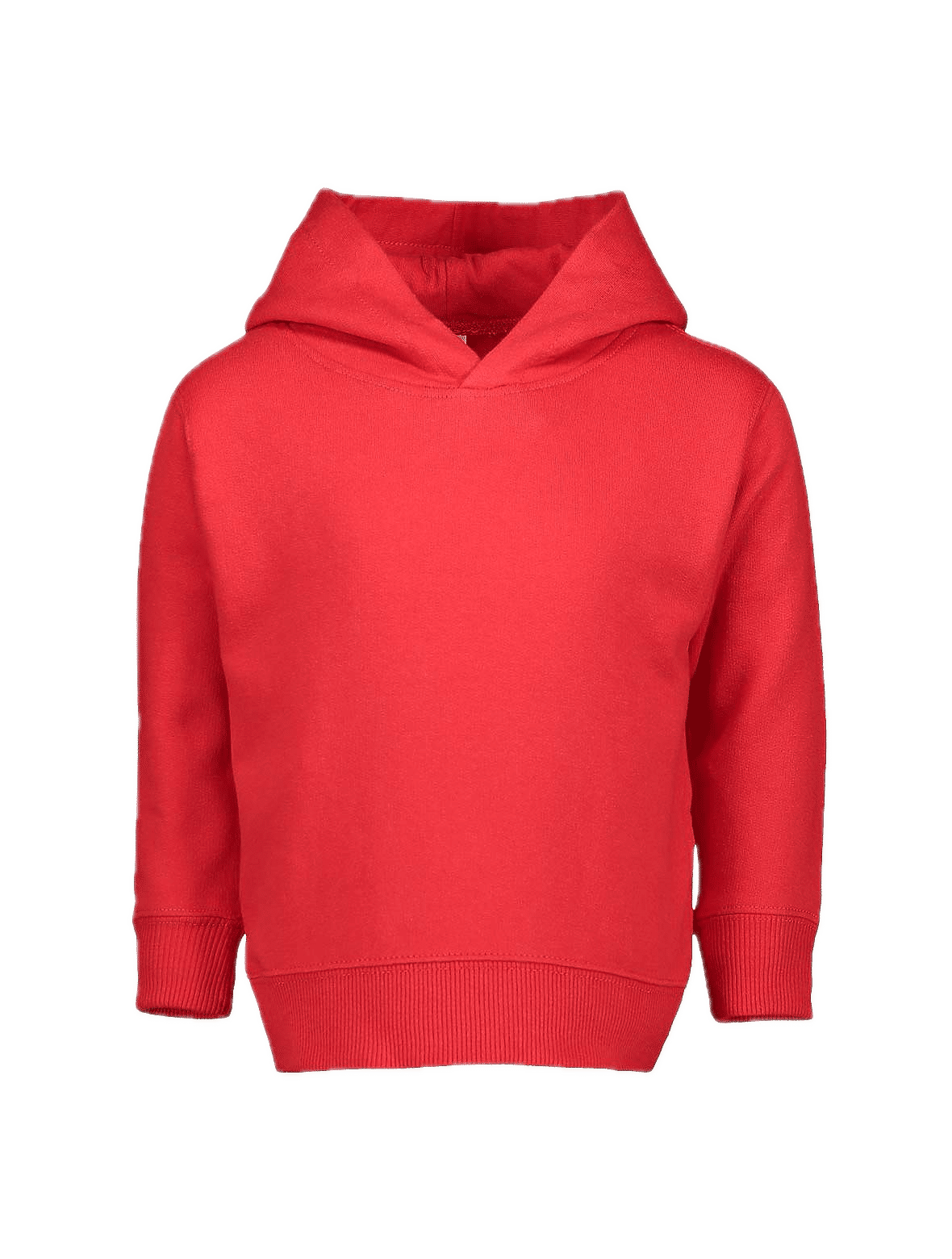 Rabbit Skins Toddler Pullover Fleece Hoodie in Red