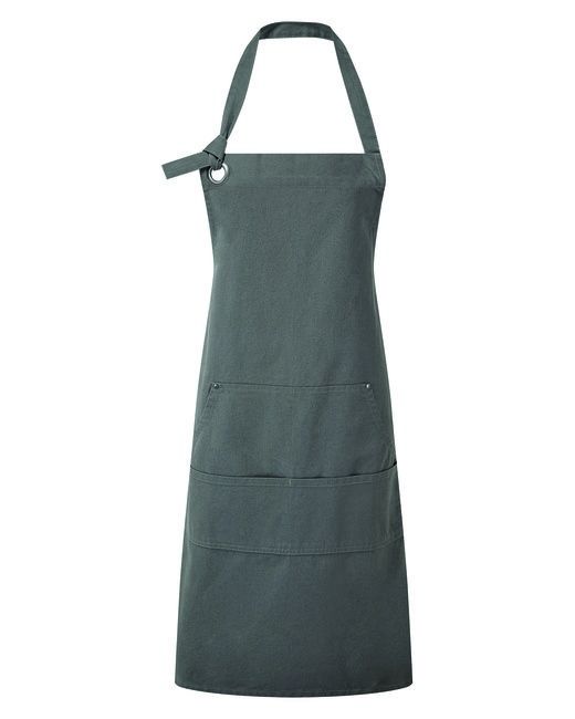 Calibre Heavy Cotton Canvas Pocket Apron in Dark Grey