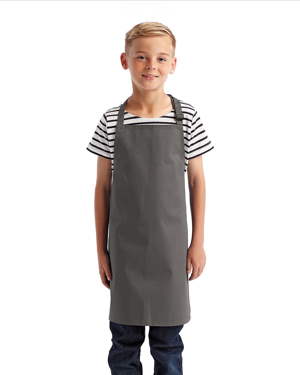 Artisan Collection by Reprime Youth Apron in Dark Grey