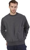 Am image of a Custom Champion Adult Reverse Weave Fleece Crew in Charcoal Heather!