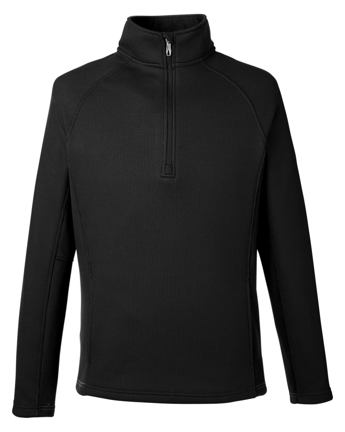 Spyder Men's Constant Half Zip Sweater in Black/Black