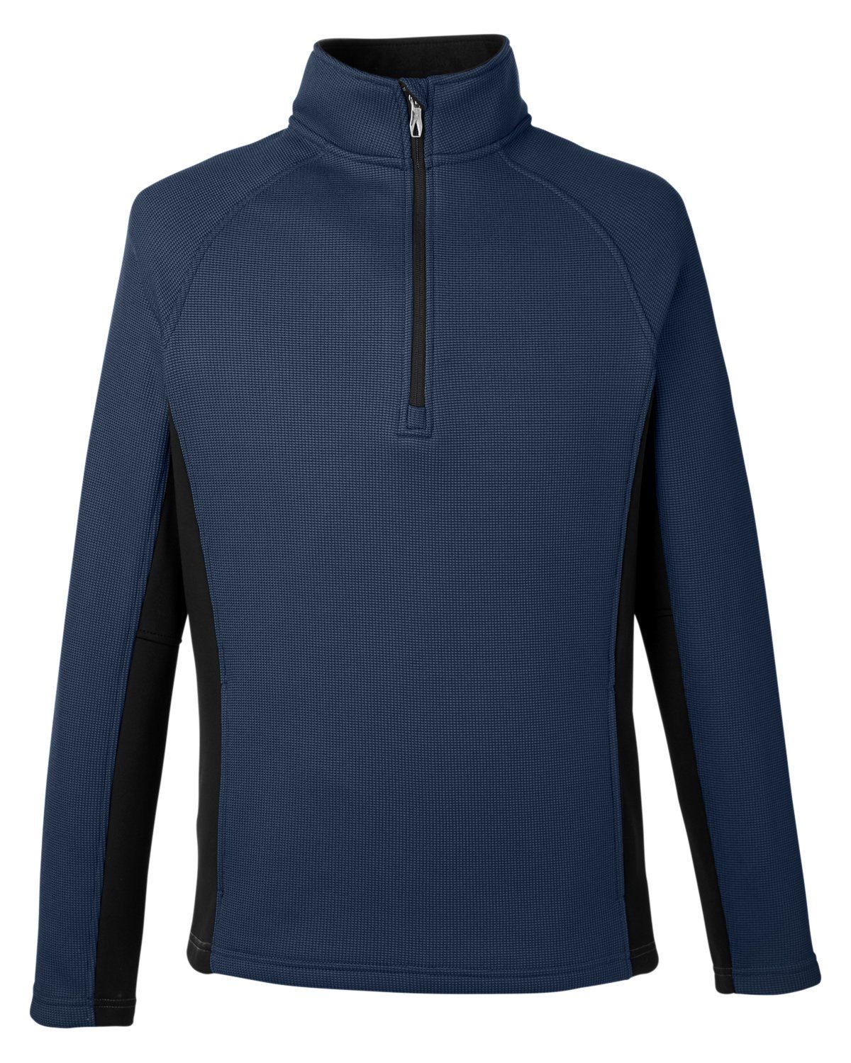 Spyder Men's Constant Half Zip Sweater in Frontier/Black