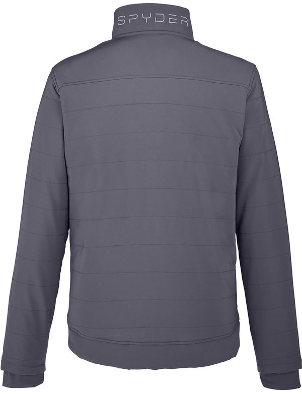 Am image of a Custom Spyder Men's Transit Jacket in Polar!