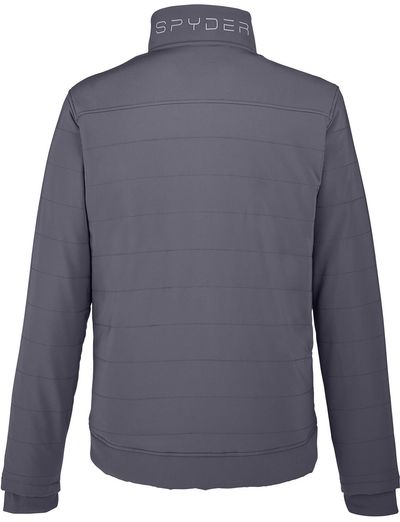 Am image of a Custom Spyder Men's Transit Jacket in Polar!