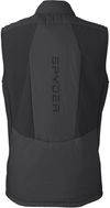 Am image of a Custom Spyder Men's Challenger Vest in BLACK!