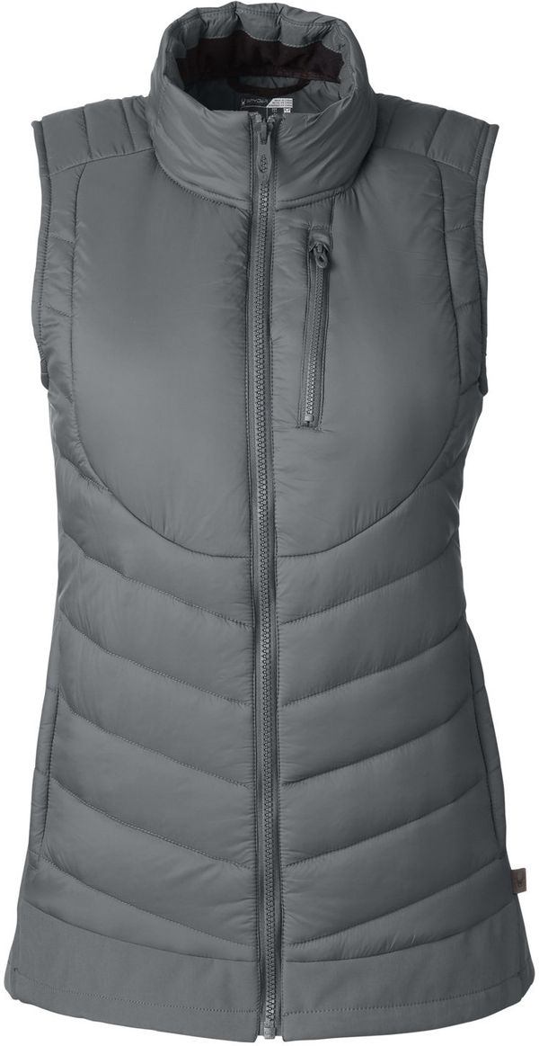 Am image of a Custom Spyder Ladies' Challenger Vest in Polar!