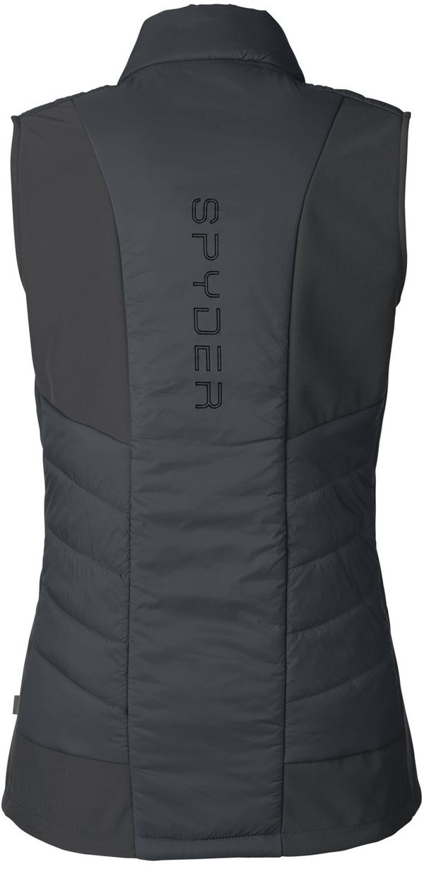 Am image of a Custom Spyder Ladies' Challenger Vest in Black!