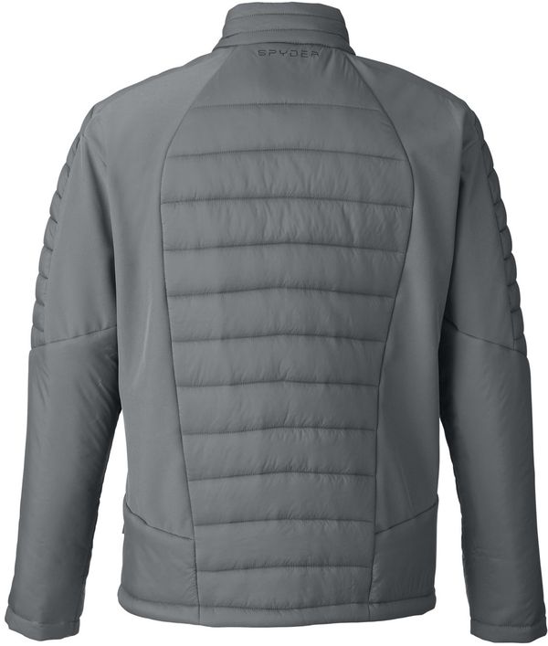 Am image of a Custom Spyder Men's Challenger Jacket in Polar!