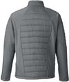 Am image of a Custom Spyder Men's Challenger Jacket in Polar!