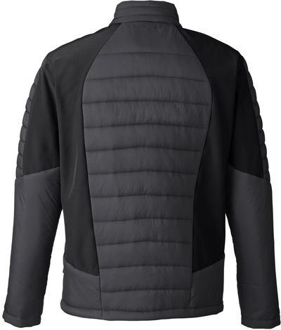 Am image of a Custom Spyder Men's Challenger Jacket in Black!