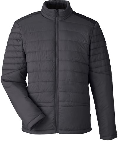 Am image of a Custom Spyder Men's Challenger Jacket in Black!