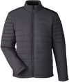 Am image of a Custom Spyder Men's Challenger Jacket in Black!