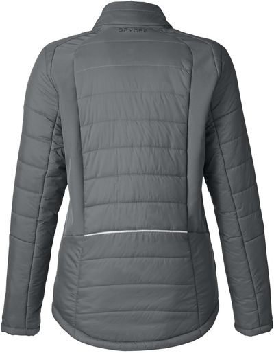 Am image of a Custom Spyder Ladies' Challenger Jacket in Polar!