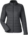 Am image of a Custom Spyder Ladies' Challenger Jacket in Black!