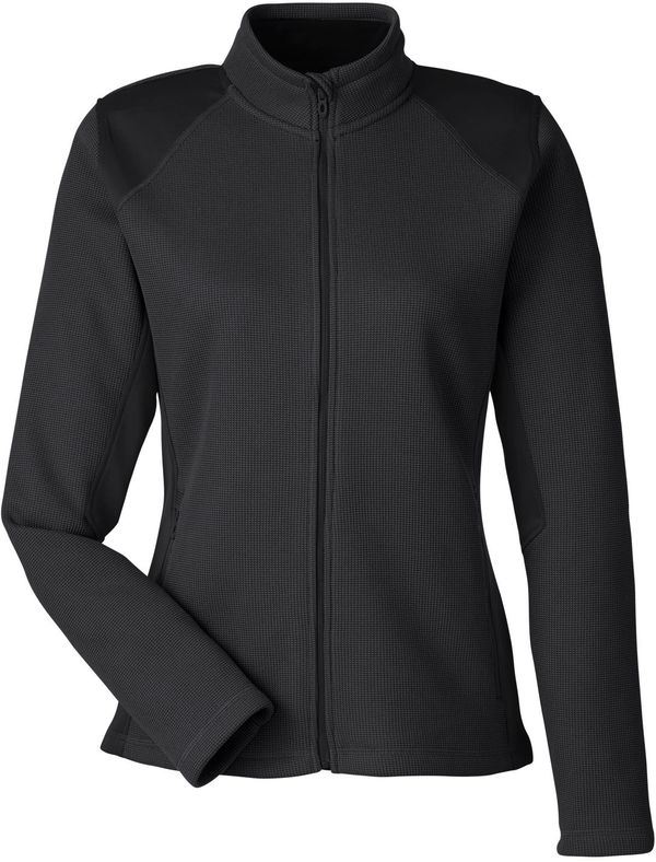 Am image of a Custom Spyder Ladies' Constant Canyon Sweater in Black!
