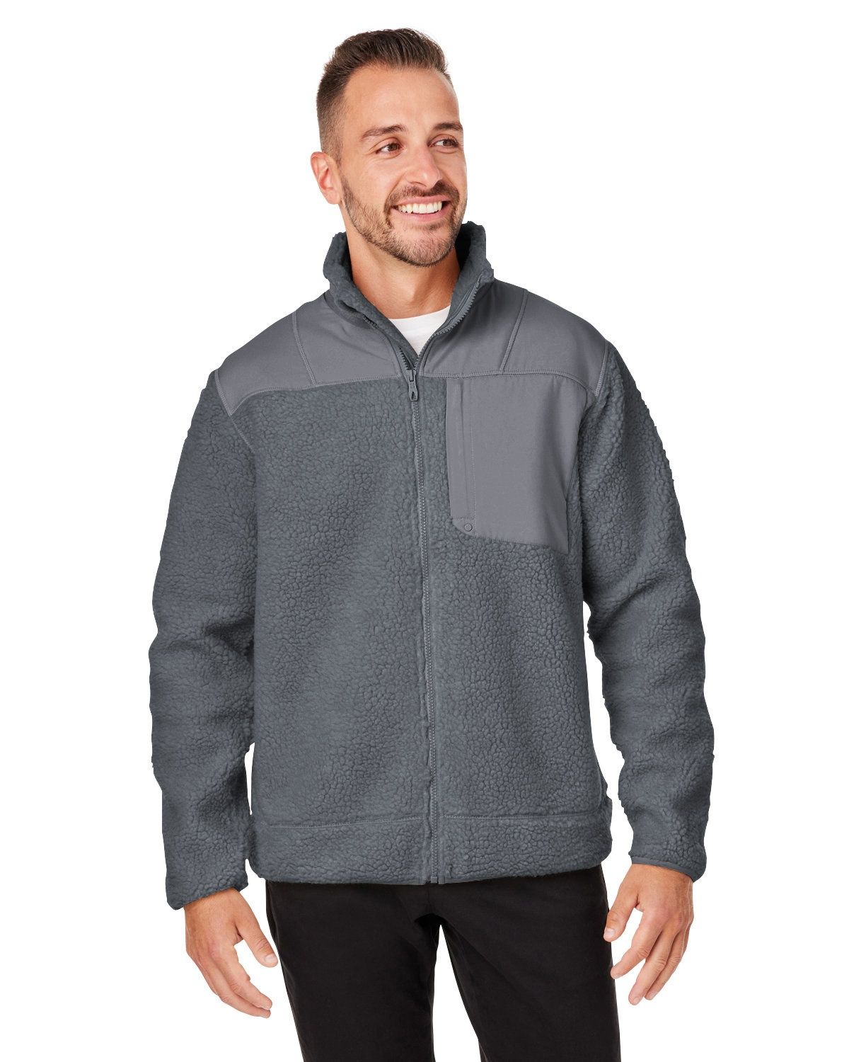Spyder Unisex Venture Sherpa Jacket in Polar