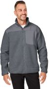 Am image of a Custom Spyder Unisex Venture Sherpa Jacket in Polar!