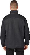Am image of a Custom Spyder Unisex Venture Sherpa Jacket in Black!