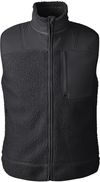 Am image of a Custom Spyder Unisex Venture Sherpa Vest in Black!