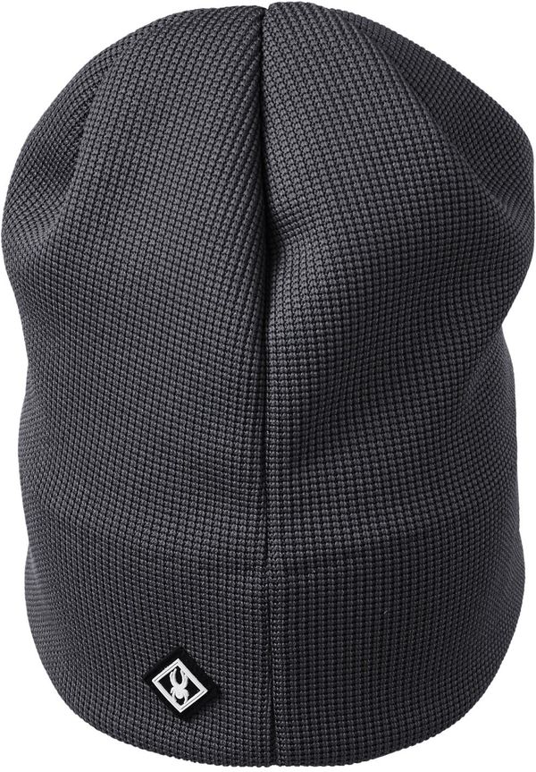 Am image of a Custom Spyder Unisex Constant Canyon Beanie in BLACK!