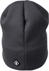 Am image of a Custom Spyder Unisex Constant Canyon Beanie in BLACK!