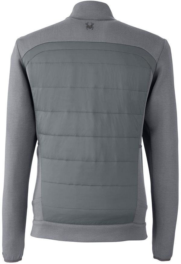 Am image of a Custom Spyder Men's Impact Full Zip Jacket in Polar!