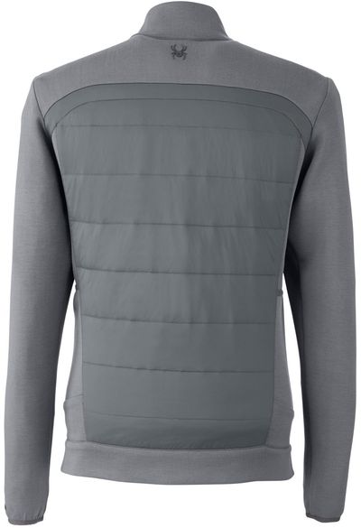 Am image of a Custom Spyder Men's Impact Full Zip Jacket in Polar!