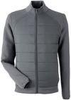 Am image of a Custom Spyder Men's Impact Full Zip Jacket in Polar!