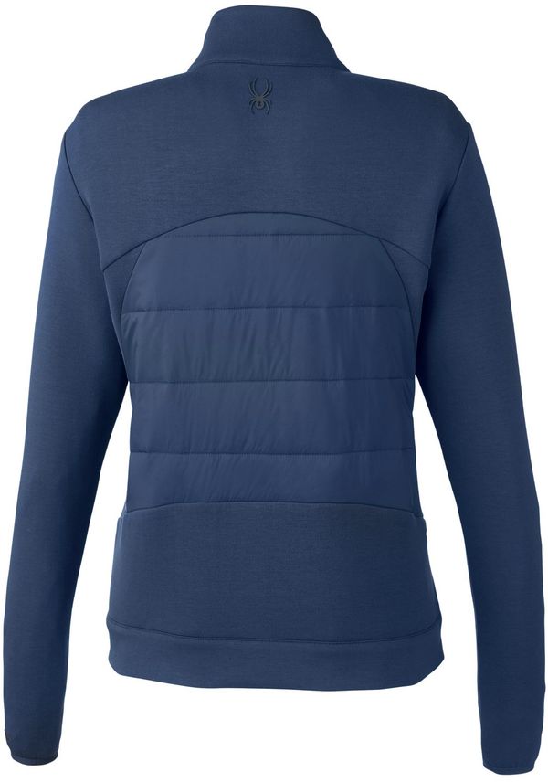 Am image of a Custom Spyder Ladies' Impact Full Zip Jacket in Frontier!