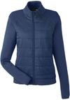 Am image of a Custom Spyder Ladies' Impact Full Zip Jacket in Frontier!