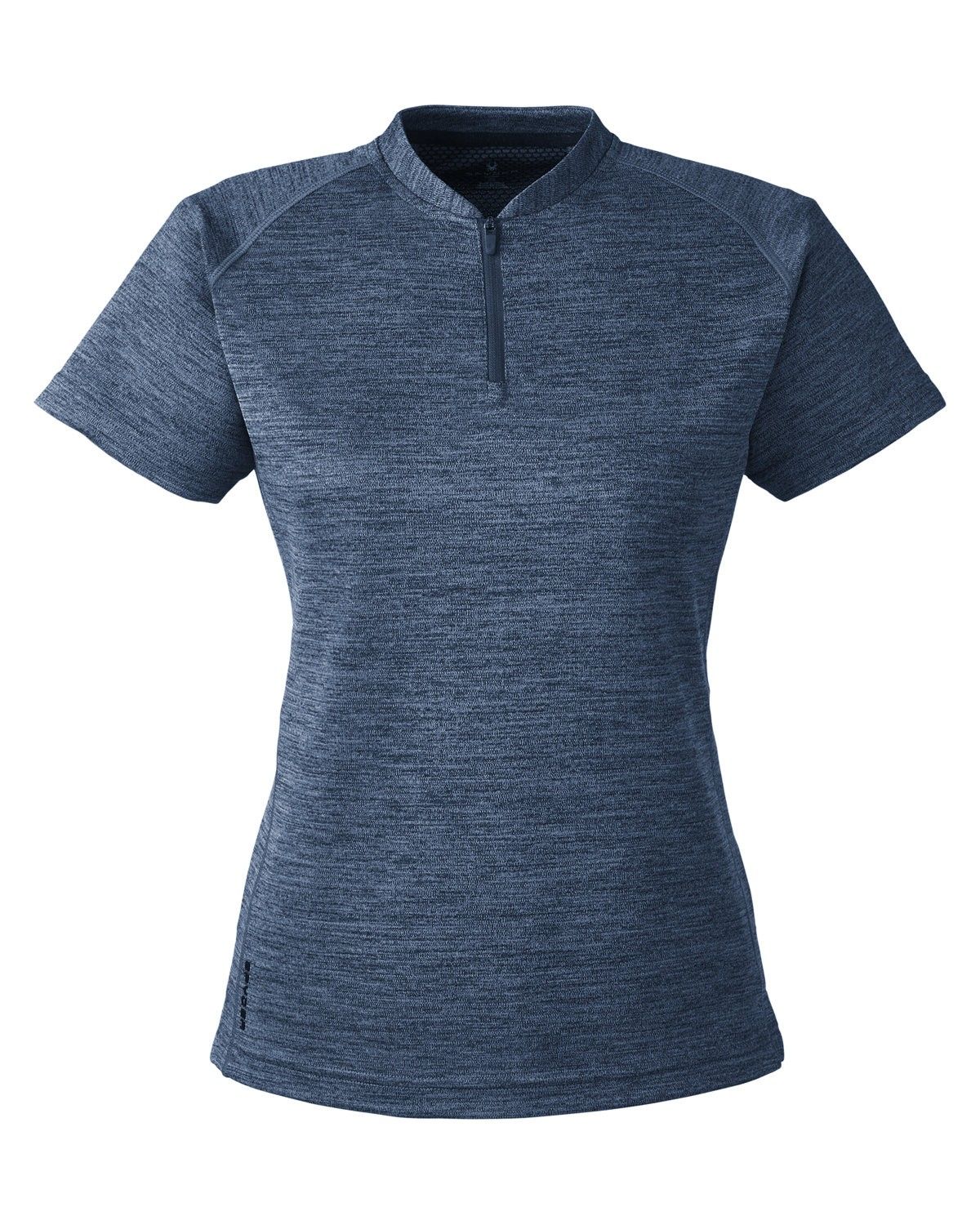 Spyder Ladies' Mission Blade Collar Polo in Frontier Jaspe