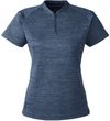 Am image of a Custom Spyder Ladies' Mission Blade Collar Polo in Frontier Jaspe!