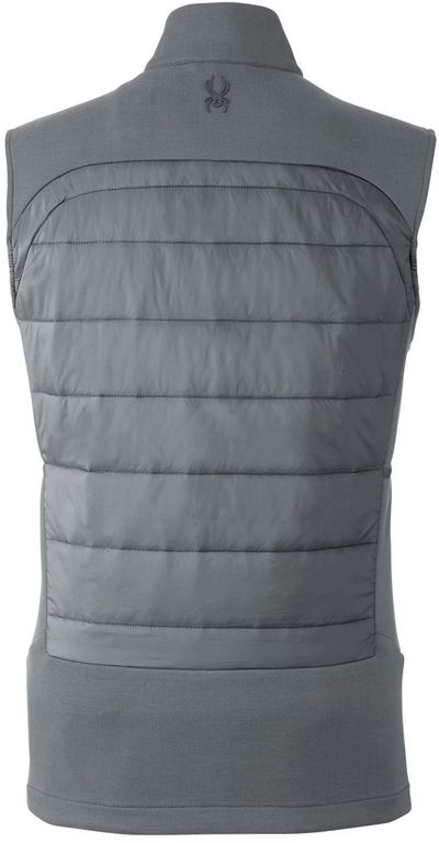 Am image of a Custom Spyder Men's Impact Vest in Polar!