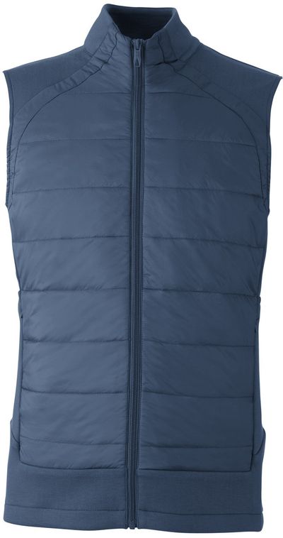 Am image of a Custom Spyder Men's Impact Vest in FRONTIER!